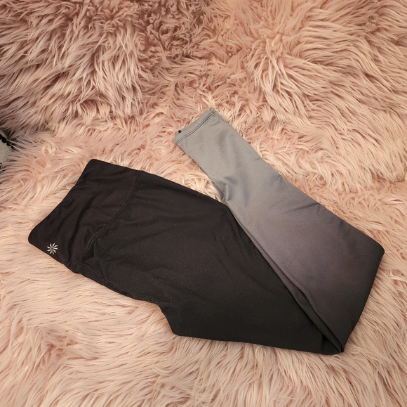 (B) Athleta Leggings Bundle of 2 size Small - Picture 2 of 3